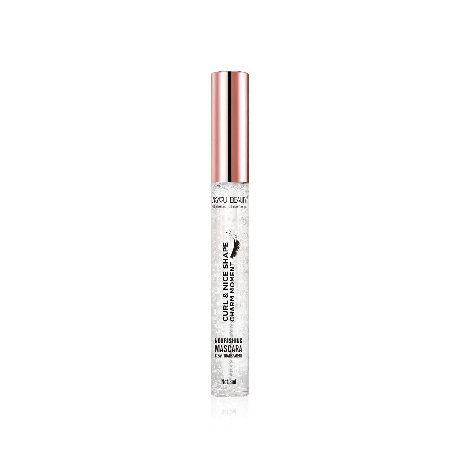 My Colors Transparent Waterproof Mascara 8ml - Lengthening, Curling & Shaping for Natural Look | Perfect for Daily Wear, Special Occasions & Sensitive Eyes