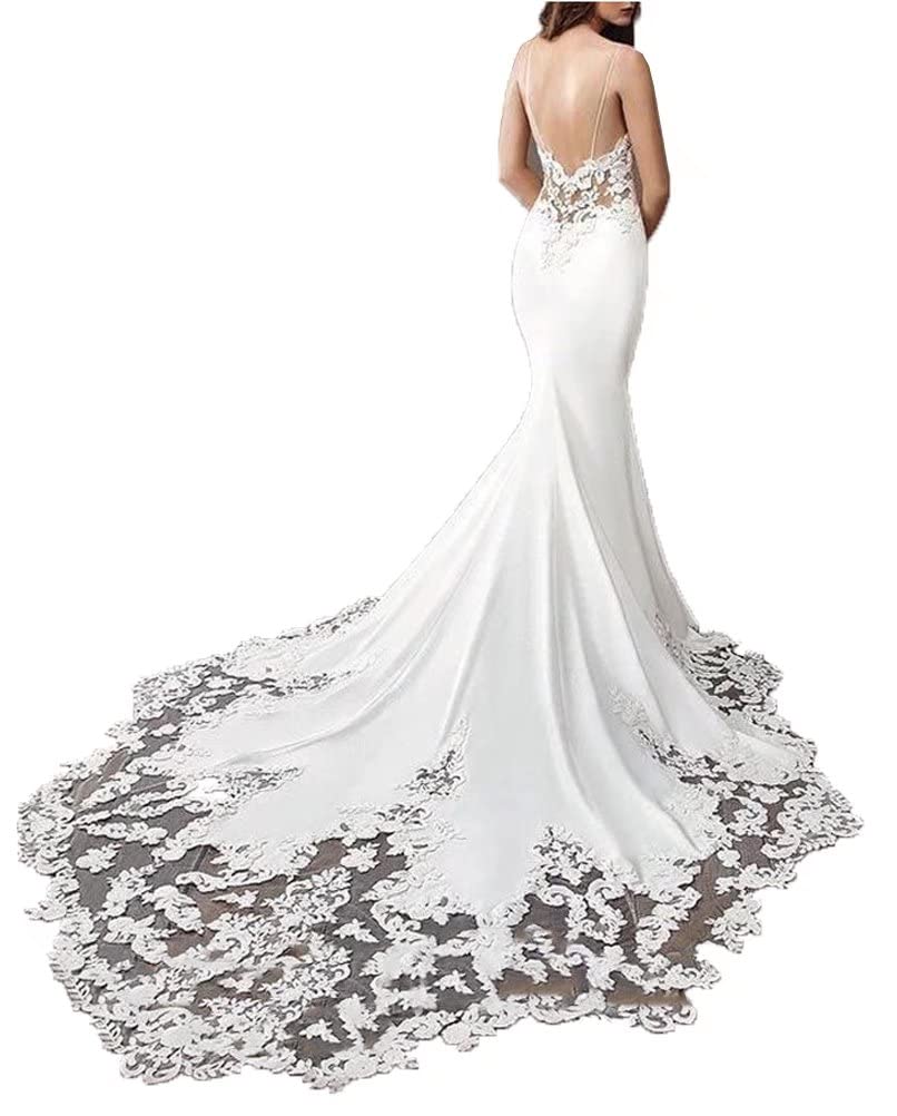 Elegant Lace Beach Wedding Dresses 2023 - Boho Beaded Bridal Gowns for Women | Perfect for Destination Weddings, Beach Ceremonies & Boho-Chic Bridal Looks
