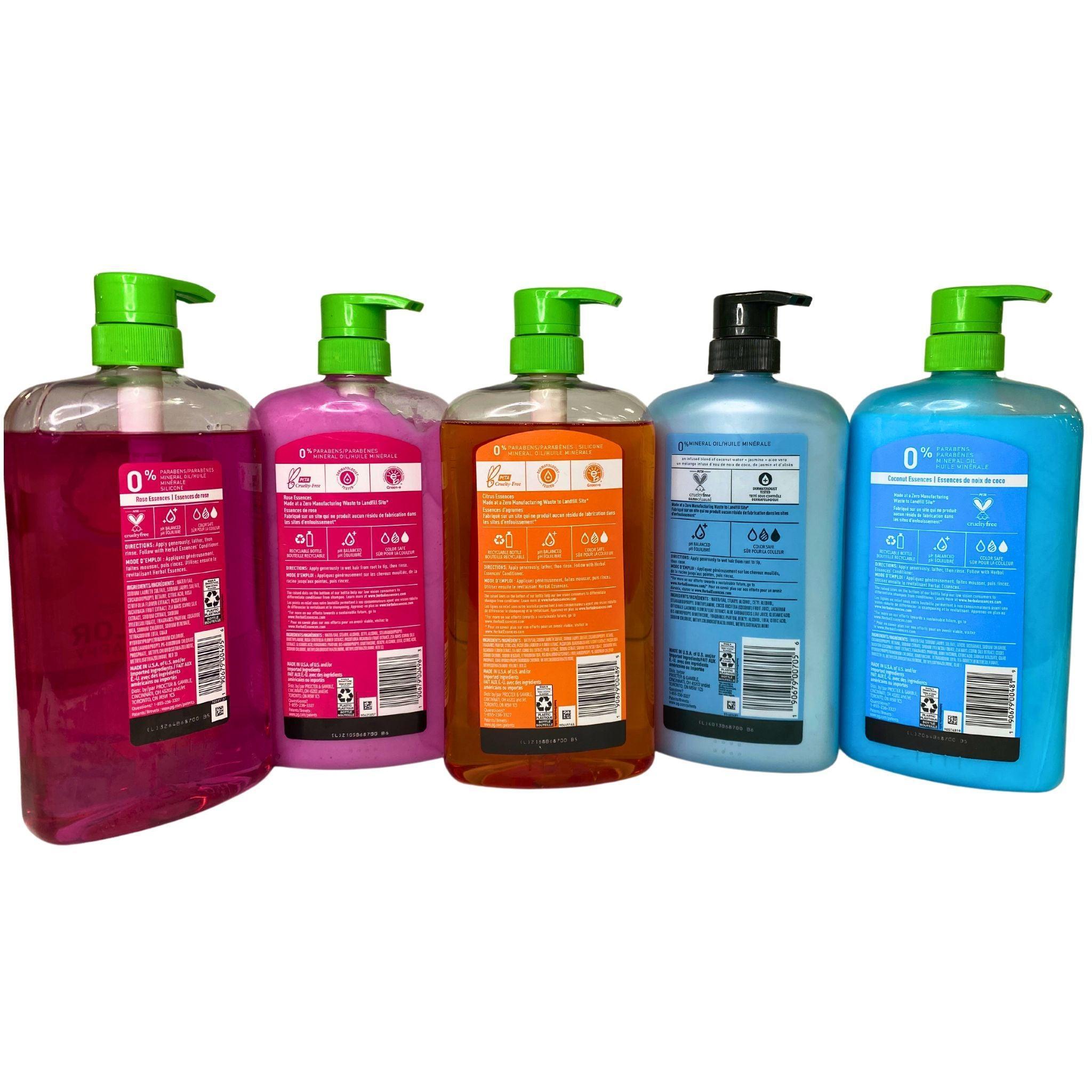 Herbal Essences Shampoo and Conditioner Set - 20 Piece Variety Pack (29.2 oz) for Daily Hair Care, Salon-Quality Results at Home