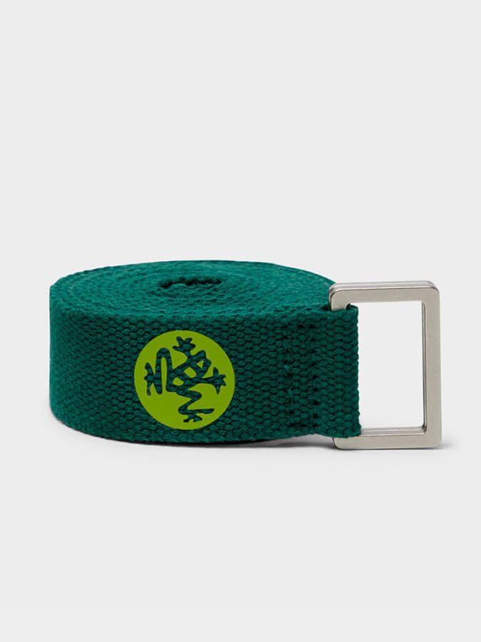 Manduka Unfold 8ft Yoga Strap Belt for Stretching, Flexibility & Yoga Poses - Premium Yoga Accessory for Home & Studio Practice