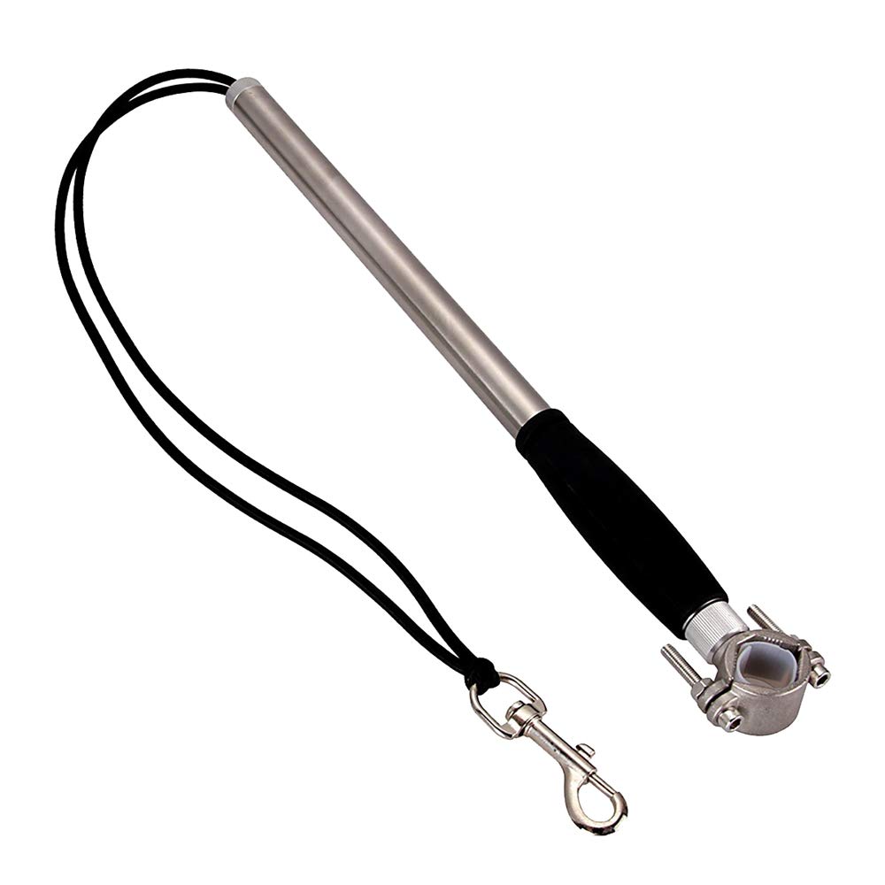 Stretchable Nylon Dog Leash with Rubber Hook - 40-115cm Adjustable Pet Lead for Small, Medium & Large Dogs - Durable Biking, Walking & Outdoor Training Accessories