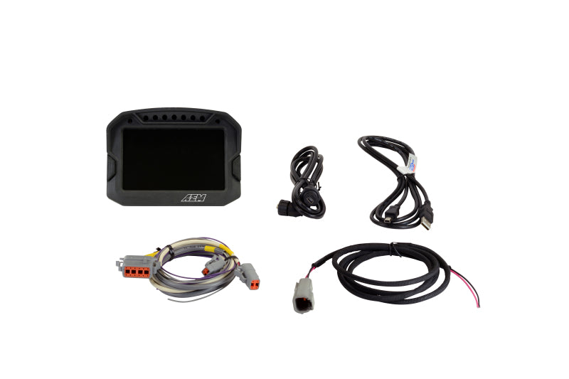AEM CD 5L Carbon Fiber Digital Dash Display - High Performance Racing Gauge for Track & Street Cars (Perfect for Drag Racing, Road Courses & Daily Driving)