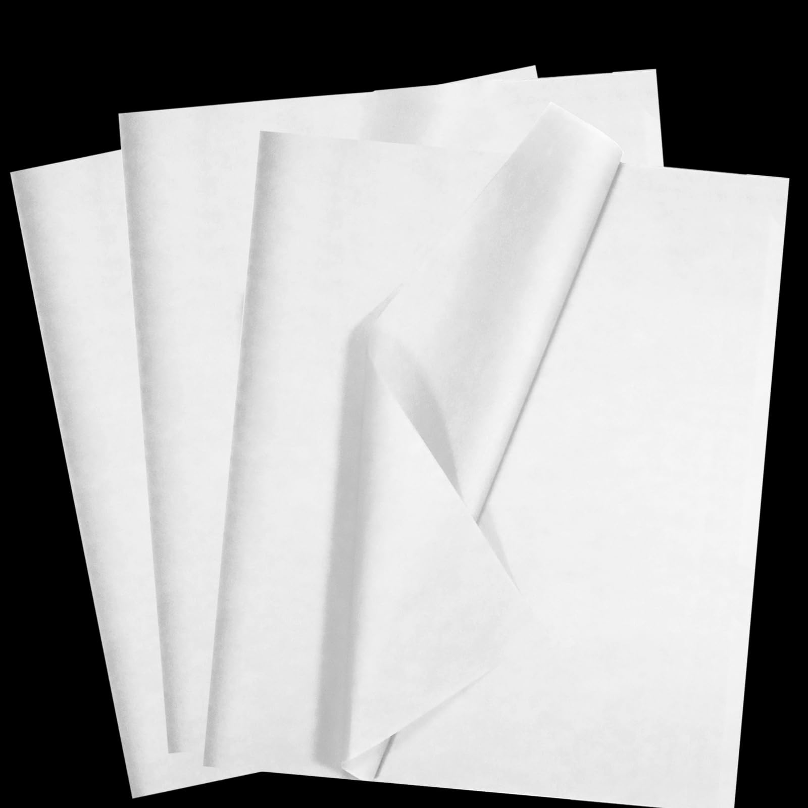 Artdly White Tissue Paper Bulk Pack - 120 Sheets 14x20 Inches for Gift Wrapping, Crafts, Party Decorations | Perfect for Birthday, Wedding, Festival & DIY Projects | Premium Wrapping Tissue for Bags, Gifts & Home Decor