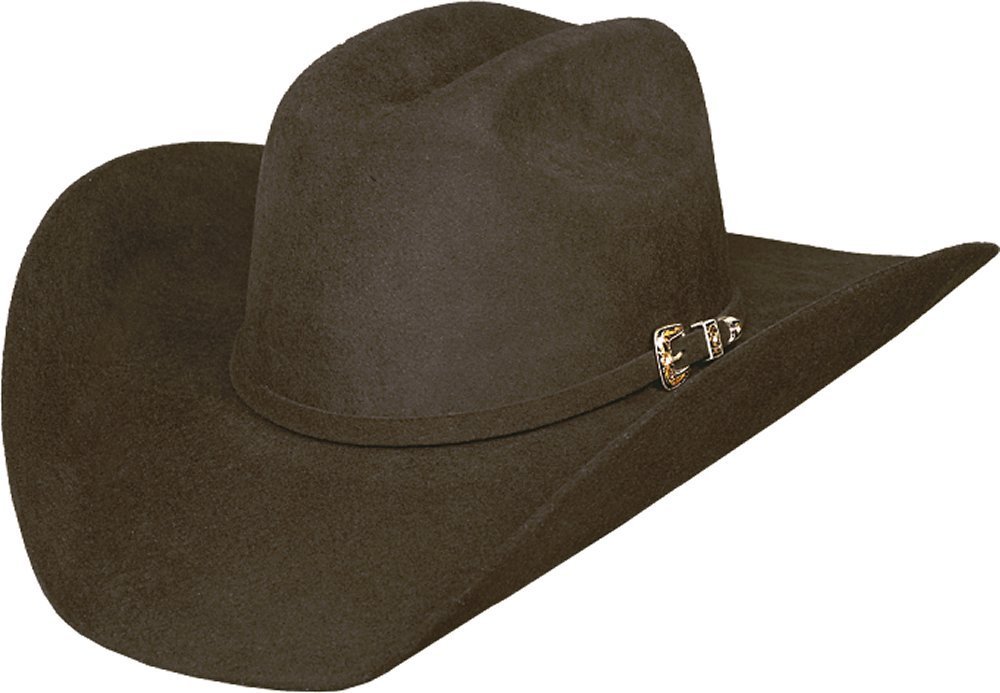 Legacy 8X Fur Blend Western Cowboy Hat for Men - Genuine Leather Band, Chocolate Brown (Size 6-7/8) - Perfect for Rodeo, Country Music Festivals & Outdoor Adventures