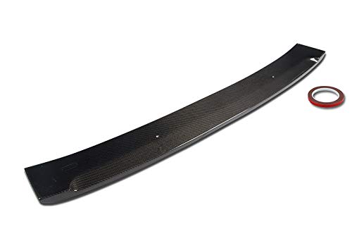 EPARTS Carbon Fiber Rear Window Visor & Roof Spoiler Wing for 2008-2013 Infiniti G37 Coupe - Enhances Aerodynamics & Style for Sports Car Enthusiasts