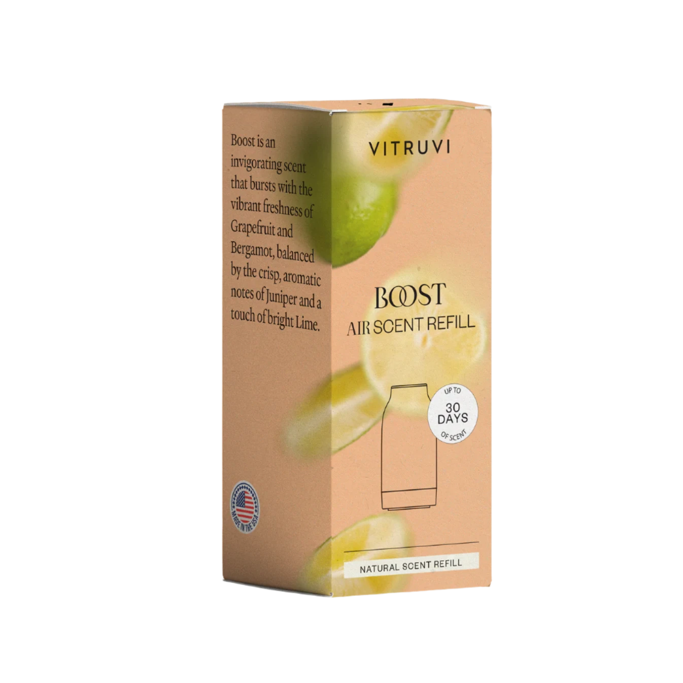 Boost Waterless Diffuser Scent - Premium Essential Oil Aromatherapy Diffuser for Home, Office & Spa - Create Relaxing Atmosphere for Yoga, Meditation & Stress Relief