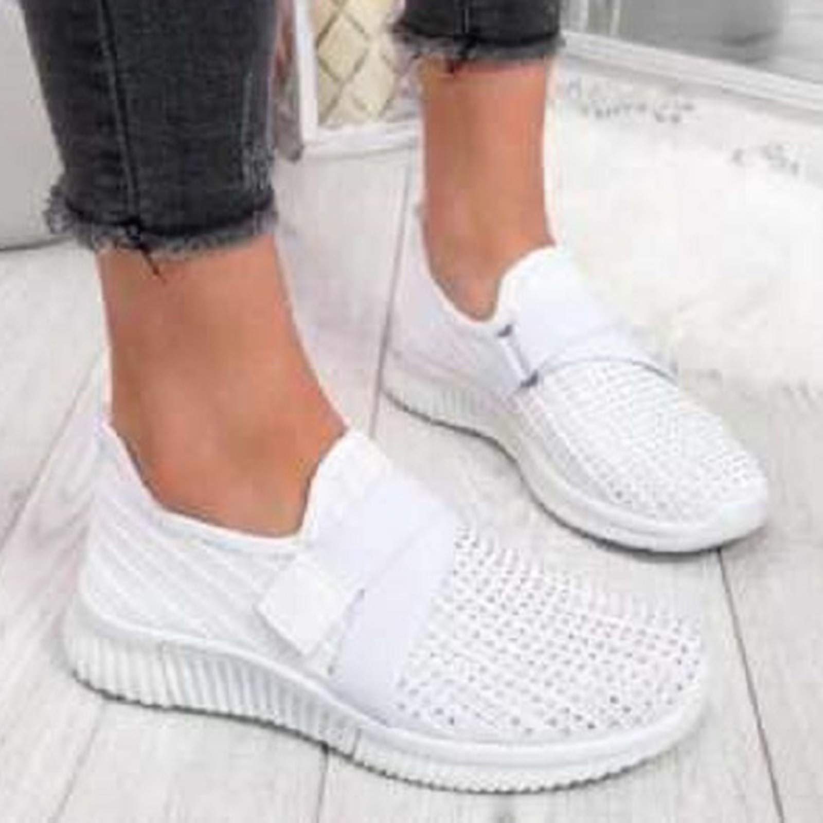 **Women's Wide Walking Shoes - Diabetic & Non-Slip Work Sneakers - Slip-On Loafers for Casual, Dress & Tennis - Perfect for Nurses, Office & Daily Comfort**