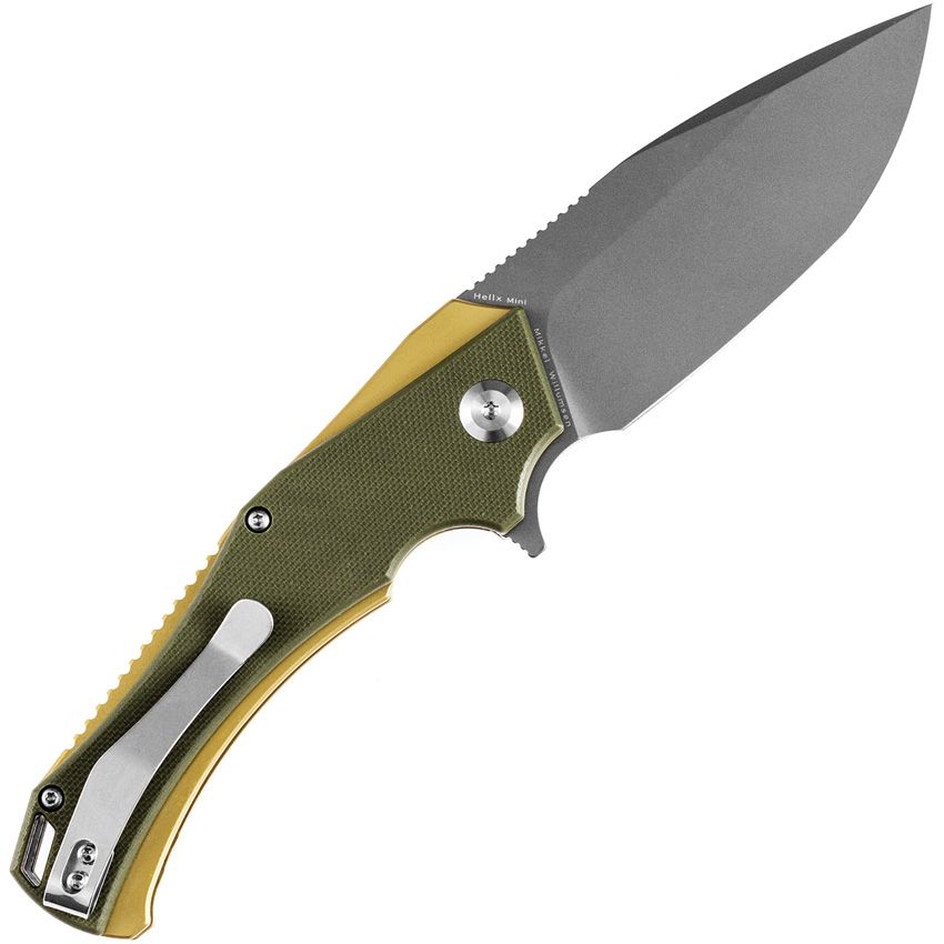 Kansept Mini Hellx T2008A2 Folding Pocket Knife - EDC Utility Tool for Camping, Hiking & Outdoor Adventures