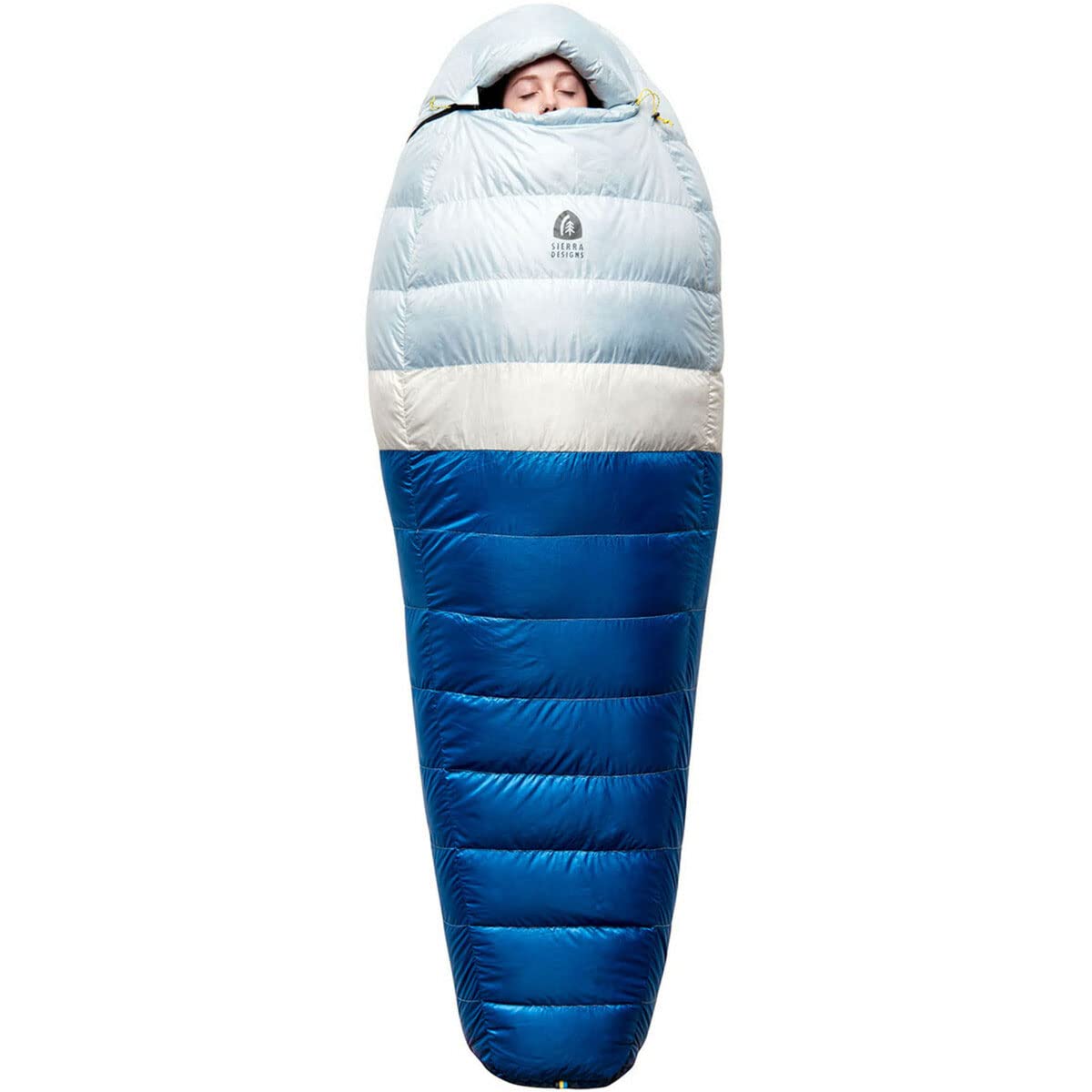 Sierra Designs Get Down 20 Degree Sleeping Bag - 550 Fill Power DriDown (PFC Free) for Men & Women | Mummy Style Lightweight Camping & Backpacking Gear | Includes Stuff Sack | Perfect for Hiking, Mountaineering & Cold Weather Adventures