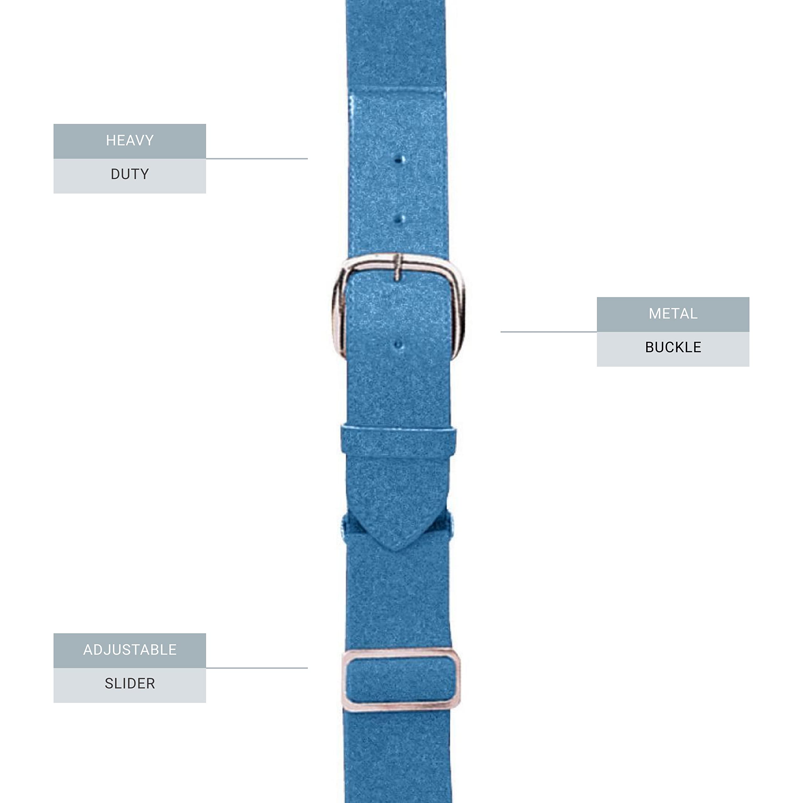 Augusta Sportswear Elastic Baseball Belt for Men & Women - Durable & Comfortable Adjustable Waistband for Baseball, Softball & Sports - Perfect for Games, Practice & Outdoor Activities