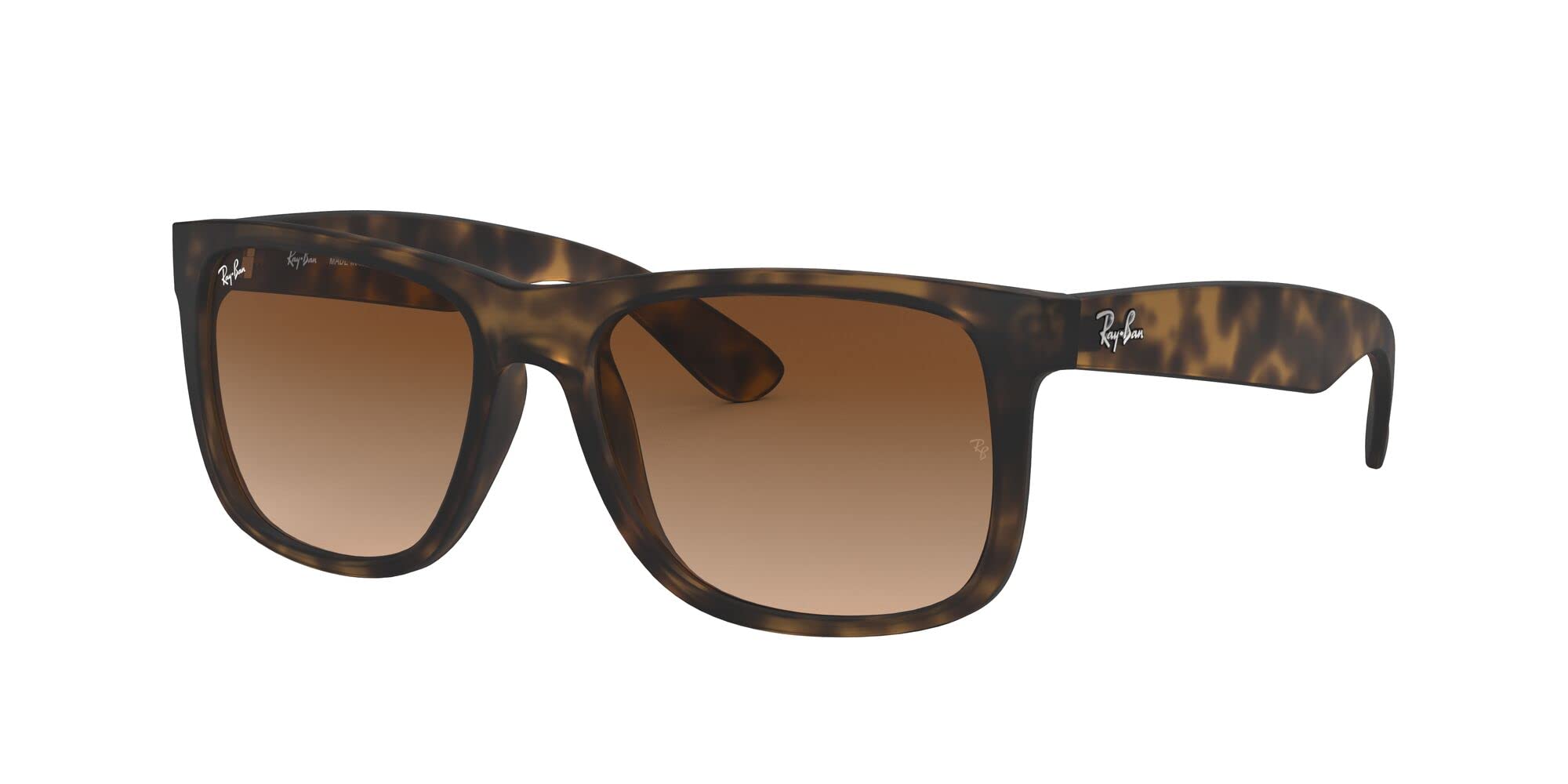Ray-Ban RB4165 Justin Classic Rectangular Sunglasses for Men & Women – UV Protection, Polarized Lenses – Perfect for Driving, Beach & Outdoor Activities