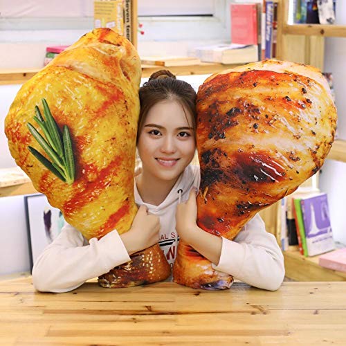 Realistic Chicken Leg Plush Pillow - 43
