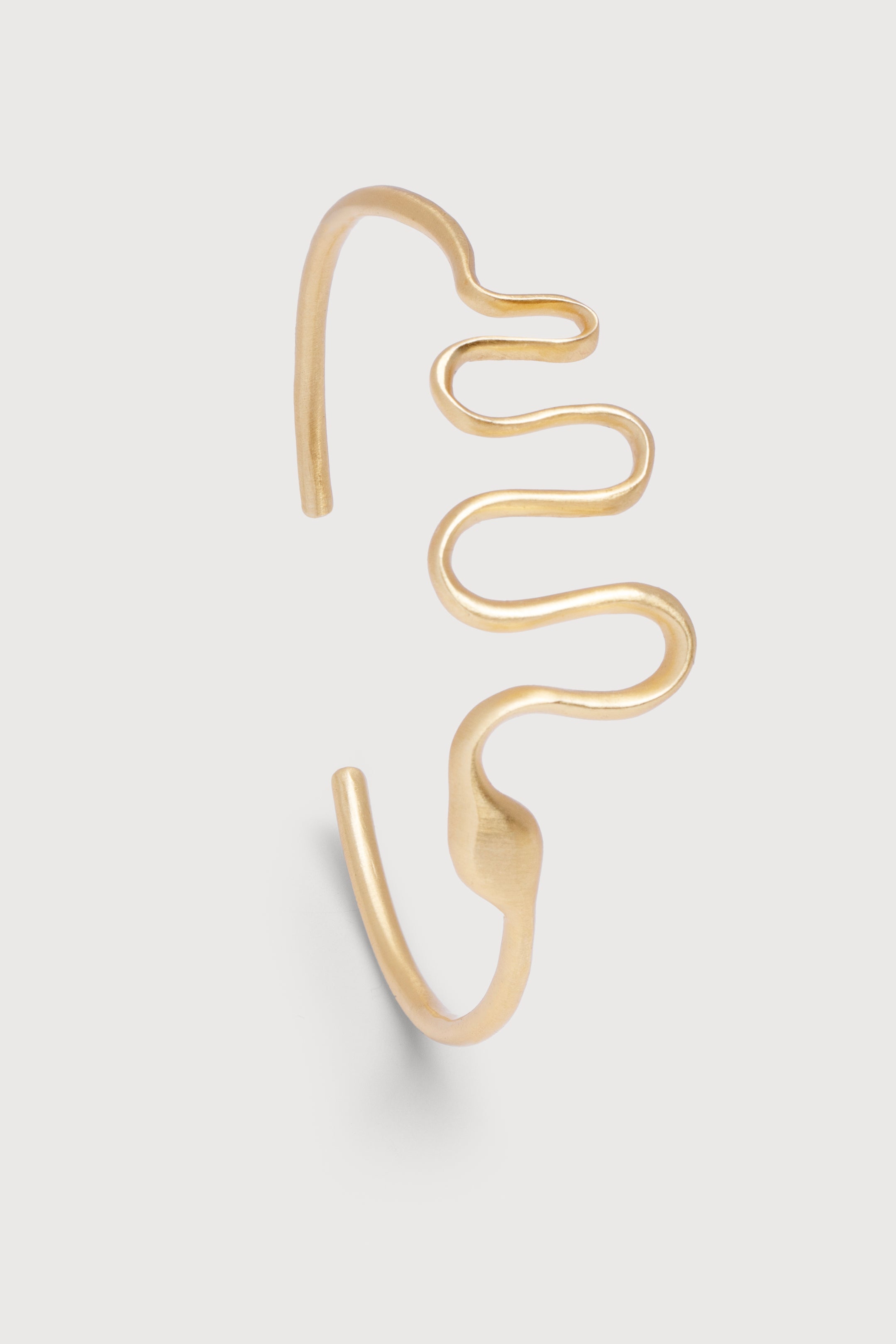 Stylish Serpentine Bracelet Cuff - Elegant Adjustable Bangle for Women | Perfect for Casual Wear, Office & Special Occasions