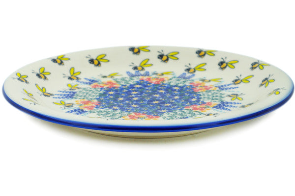 10-Piece Bee Fun Dinner Plate Set - Cute Honeycomb Design for Family Dining, Parties & Picnics - Durable Ceramic Plates for Everyday Use & Special Occasions