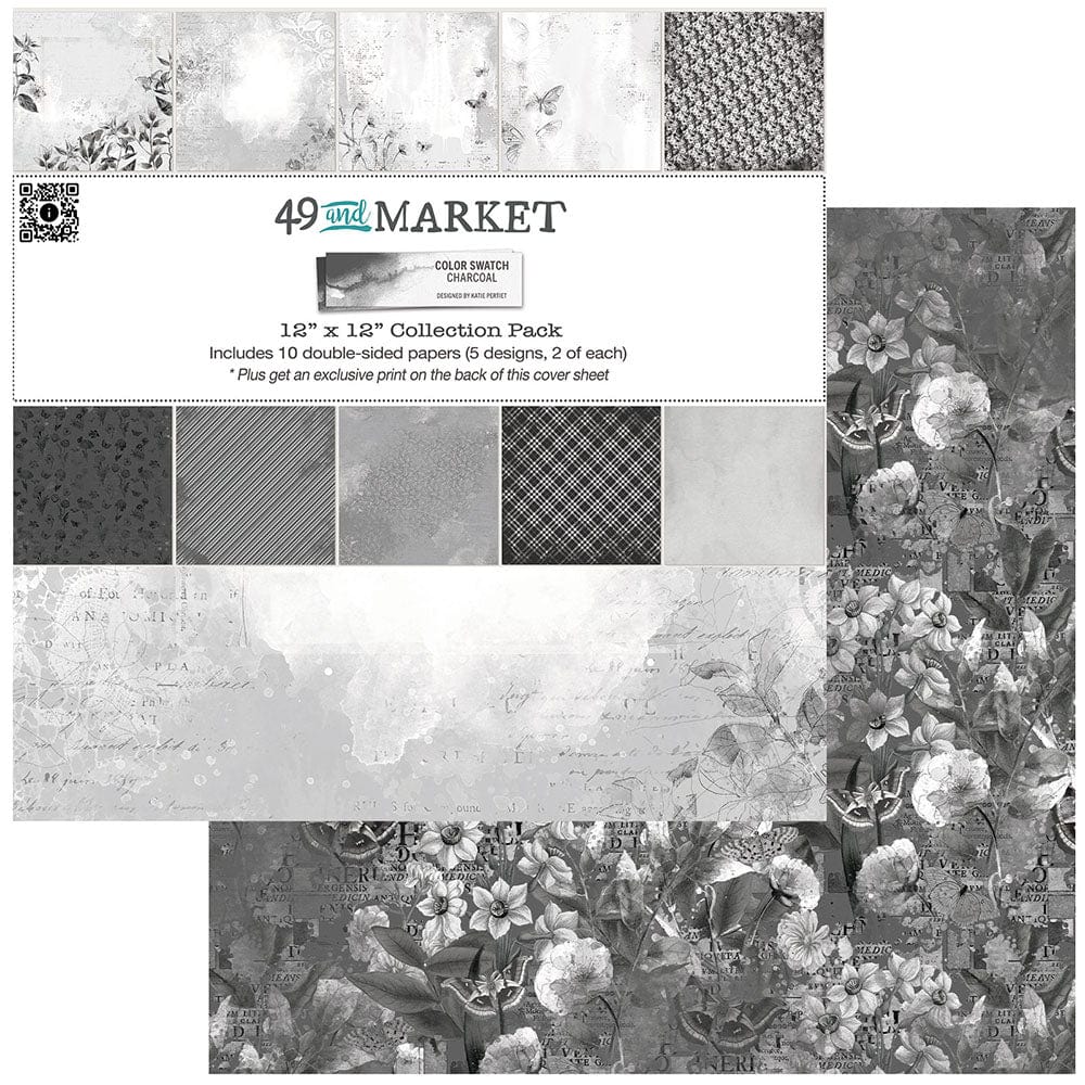 49 and Market Color Swatch Charcoal Collection - 12