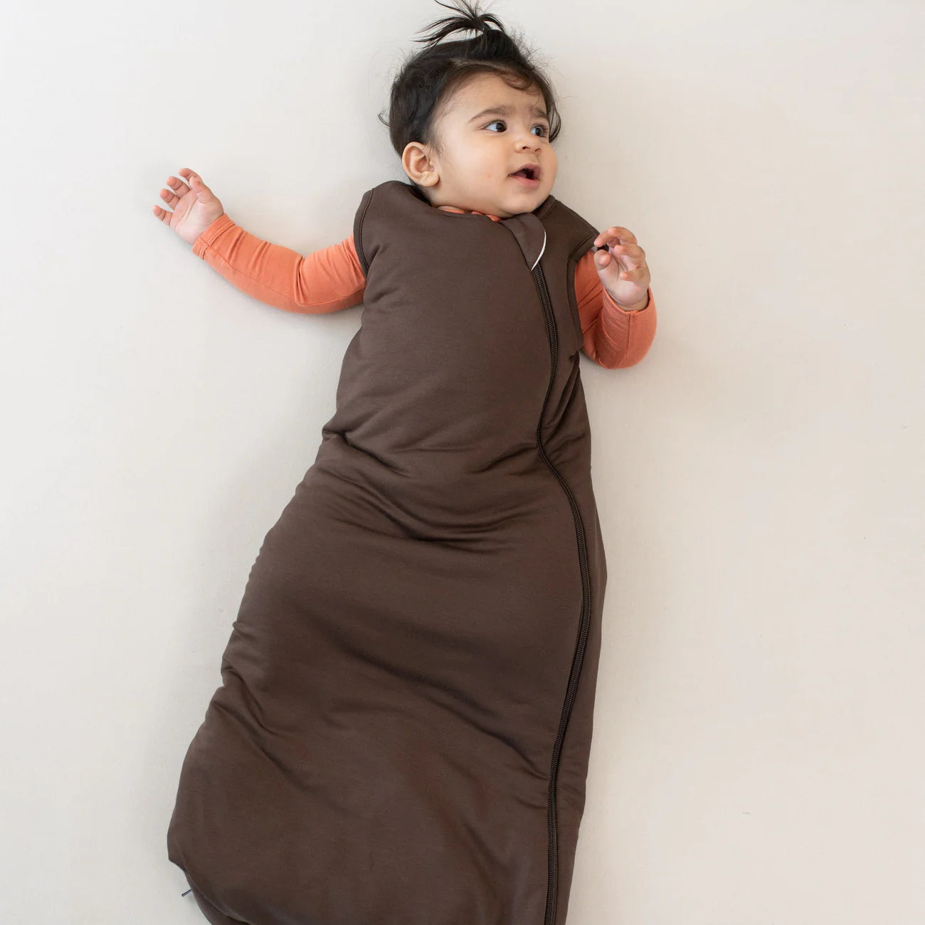 Premium Espresso Sleep Bag 1.0 - Ultra Soft & Breathable Sleeping Sack for Adults - Perfect for Camping, Travel & Home Use