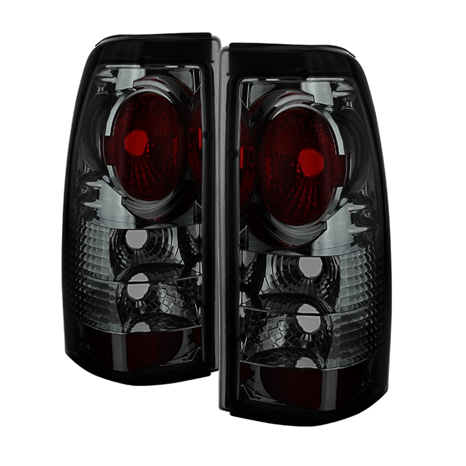 Spyder Auto 5002099 Euro Style LED Tail Lights - Chrome/Smoked Lens - Compatible with [Vehicle Model] - Enhance Visibility & Style for Night Driving & Car Shows