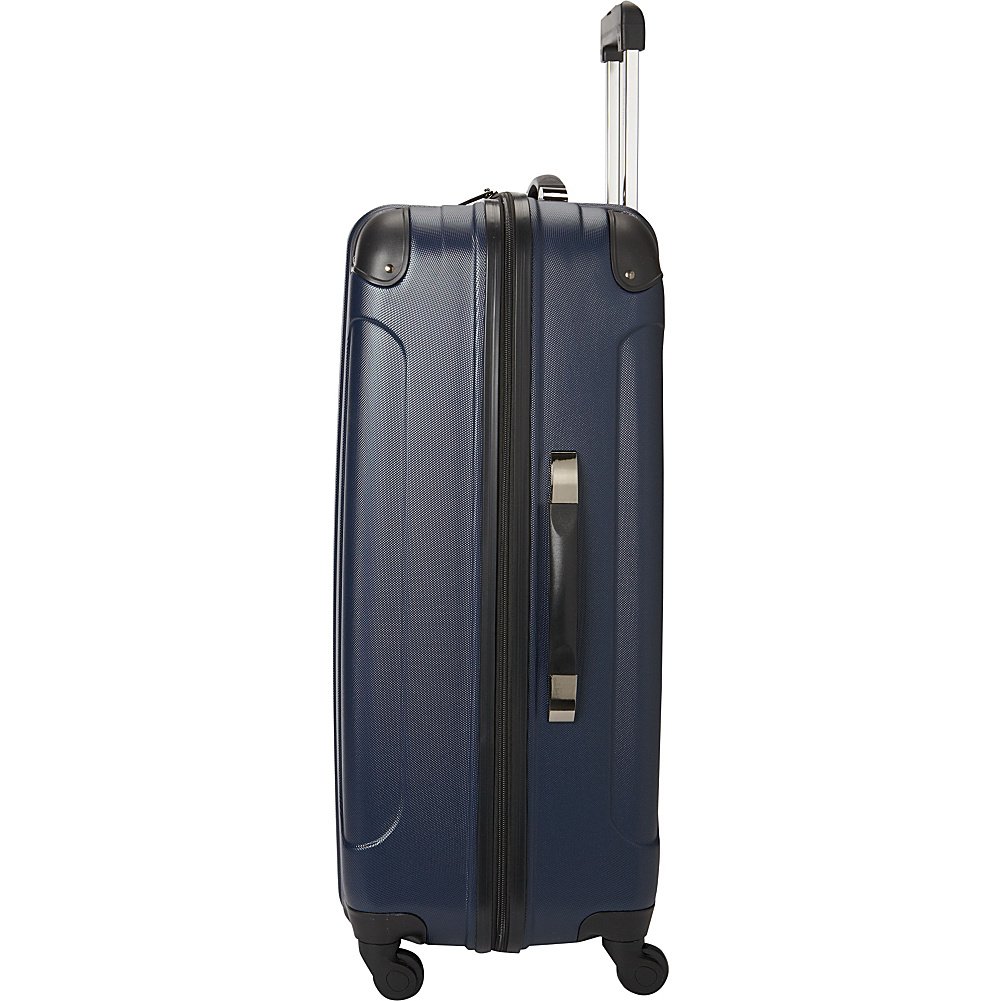 Kenneth Cole REACTION Out of Bounds Lightweight Hardshell 4-Wheel Spinner Luggage, 28-Inch Checked Suitcase, Cobalt Blue - Durable Expandable Travel Luggage for International Flights & Business Trips