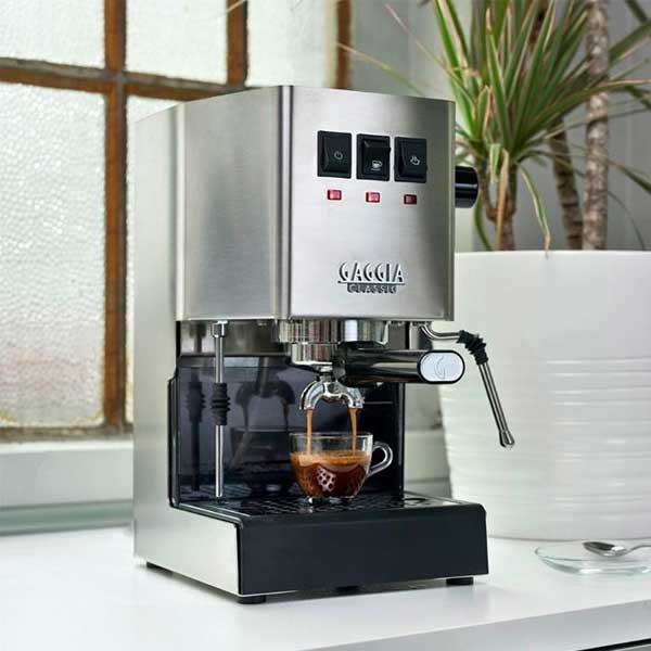 Gaggia Classic Evo Pro Espresso Machine - Semi-Automatic Coffee Maker for Home Baristas | Perfect for Latte, Cappuccino & Espresso Brewing