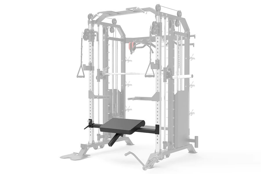 Warrior 801 Pro Power Rack Cage with Smith Machine & Functional Trainer Cable Pulley System - Heavy Duty Home Gym Equipment for Strength Training & Weightlifting - Perfect for Home Workouts & Garage Gym Setup