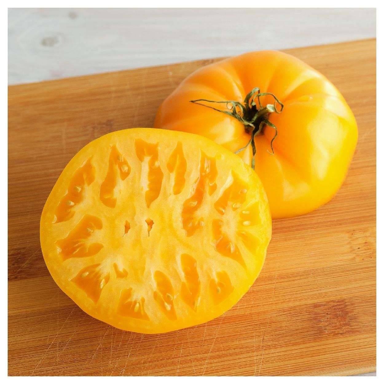 Organic Kellogg's Breakfast Heirloom Tomato Seeds - 25 Count - Non-GMO, Open-Pollinated - Perfect for Home Gardens, Canning & Fresh Eating - Gold Vault Packet by Everwilde Farms