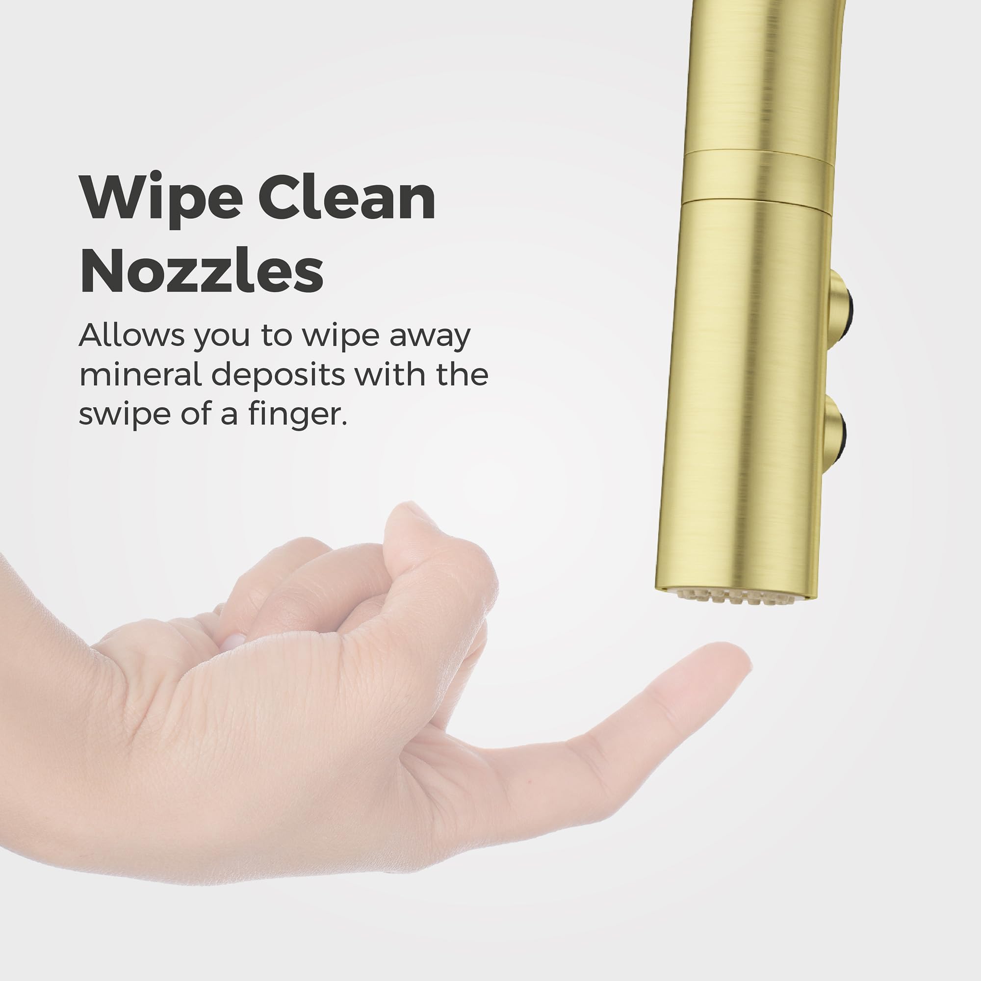 Pfister Zanna Single Handle High Arc Pull Down Kitchen Faucet with Soap Dispenser - Brushed Gold Finish (Model F5297ZNRBG) - Perfect for Modern Farmhouse & Contemporary Kitchen Sinks