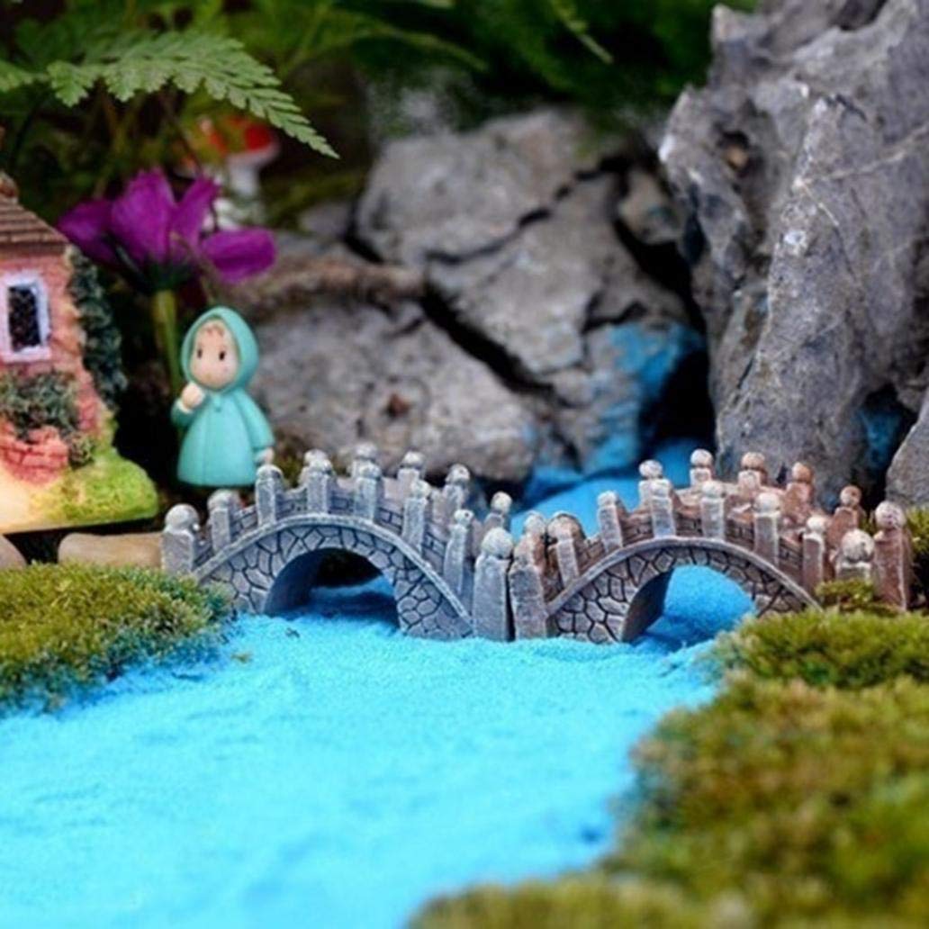 Miniature Garden Ornaments & Fairy Figurines - Tiny Dollhouse Decor, Mini Fairy Garden Accessories, Micro Landscape Home Decor for Fairy Gardens, Terrariums & Indoor Displays