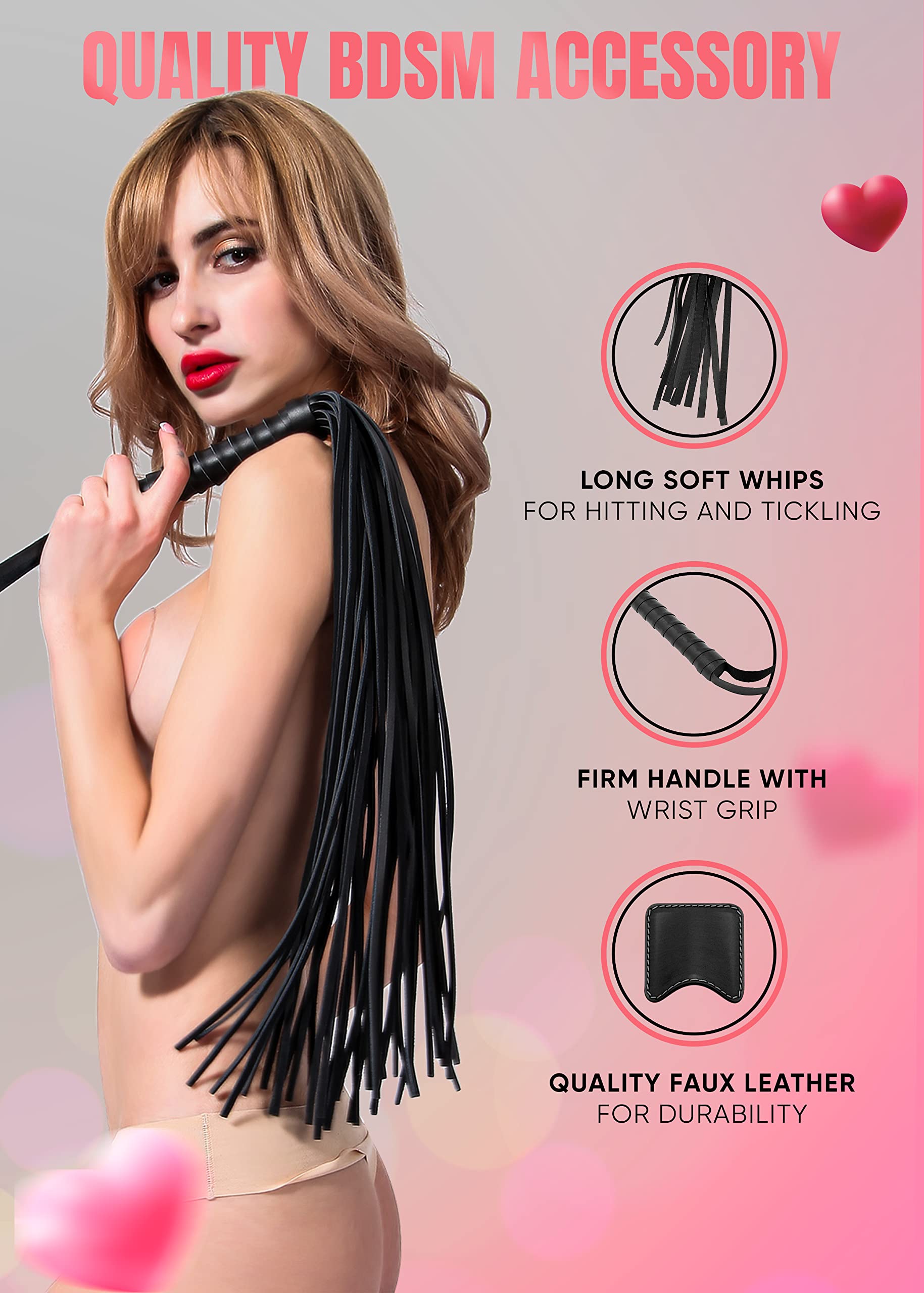 Premium BDSM Spanking Whip Set - 18