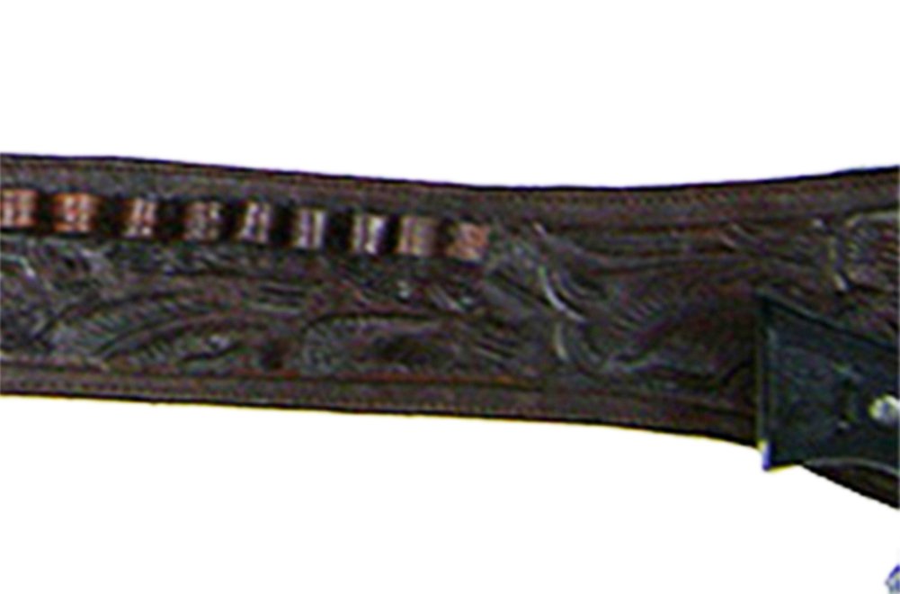 357/38 Western Right Cross Draw Double Holster Gun Belt Rig - Premium Leather Cowboy Holster for Revolvers - Perfect for Cowboy Action Shooting, Reenactments & Western Style Events