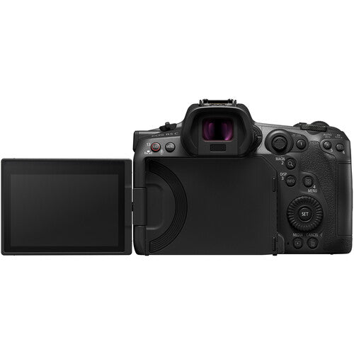 Canon EOS R5 C Mirrorless Digital Camera Body with Pro Kit - Includes External Microphone, LED Light, Monopod & Camera Backpack | Perfect for 8K Video Shooting, Vlogging, Photography & Professional Film Production