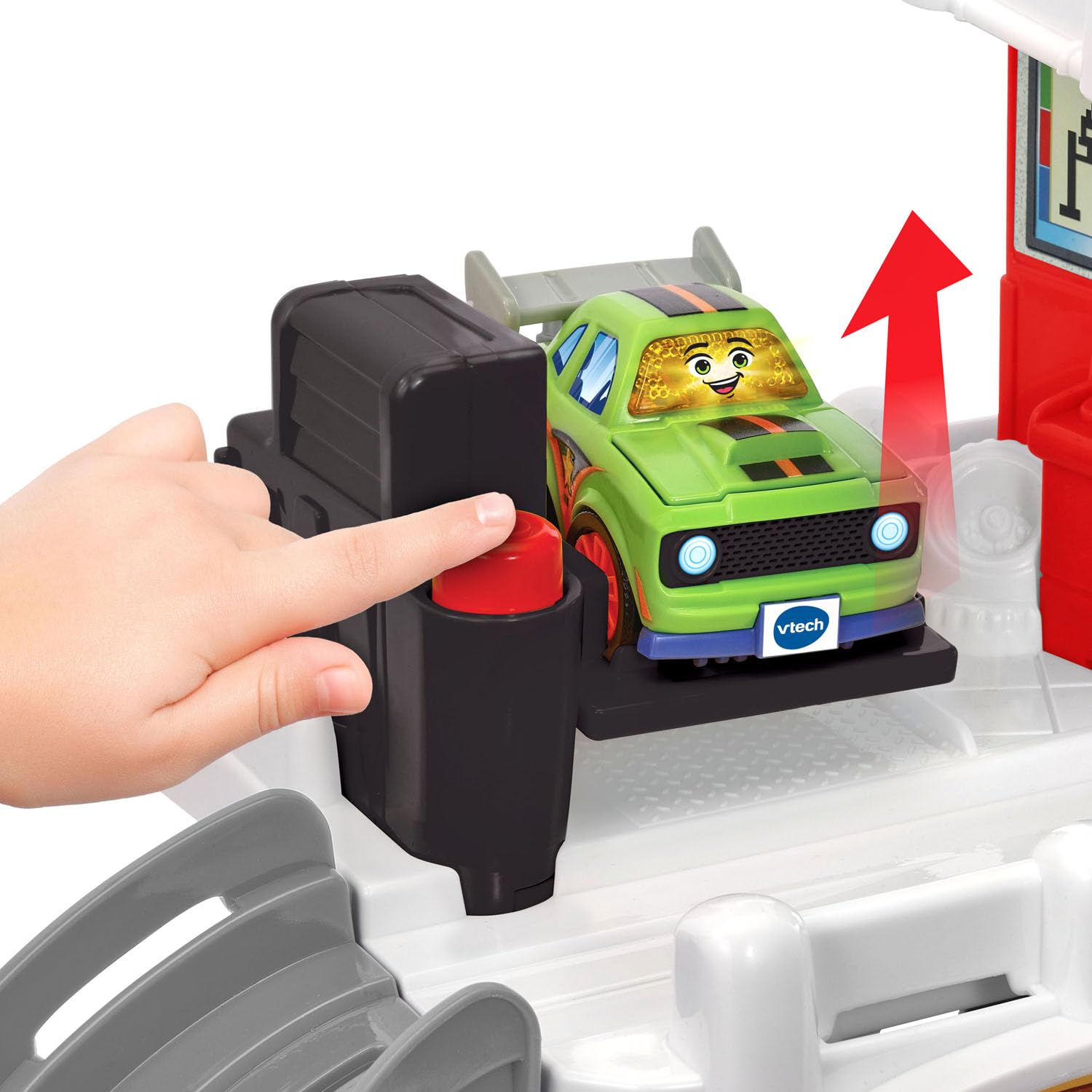 VTech Go! Go! Smart Wheels Interactive Toy Garage for Kids - Educational Playset with Lights & Sounds - Perfect for Preschool Learning & Pretend Play at Home or Daycare