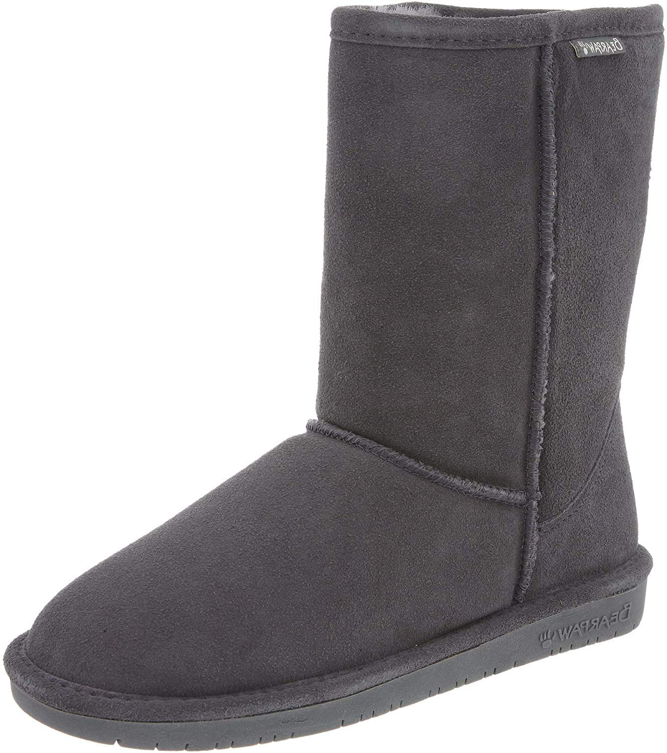 BEARPAW Women's Emma Short Boots - Cozy Suede & Shearling Lined Ankle Booties for Winter & Fall | Perfect for Casual Outfits, Walking, and Outdoor Activities
