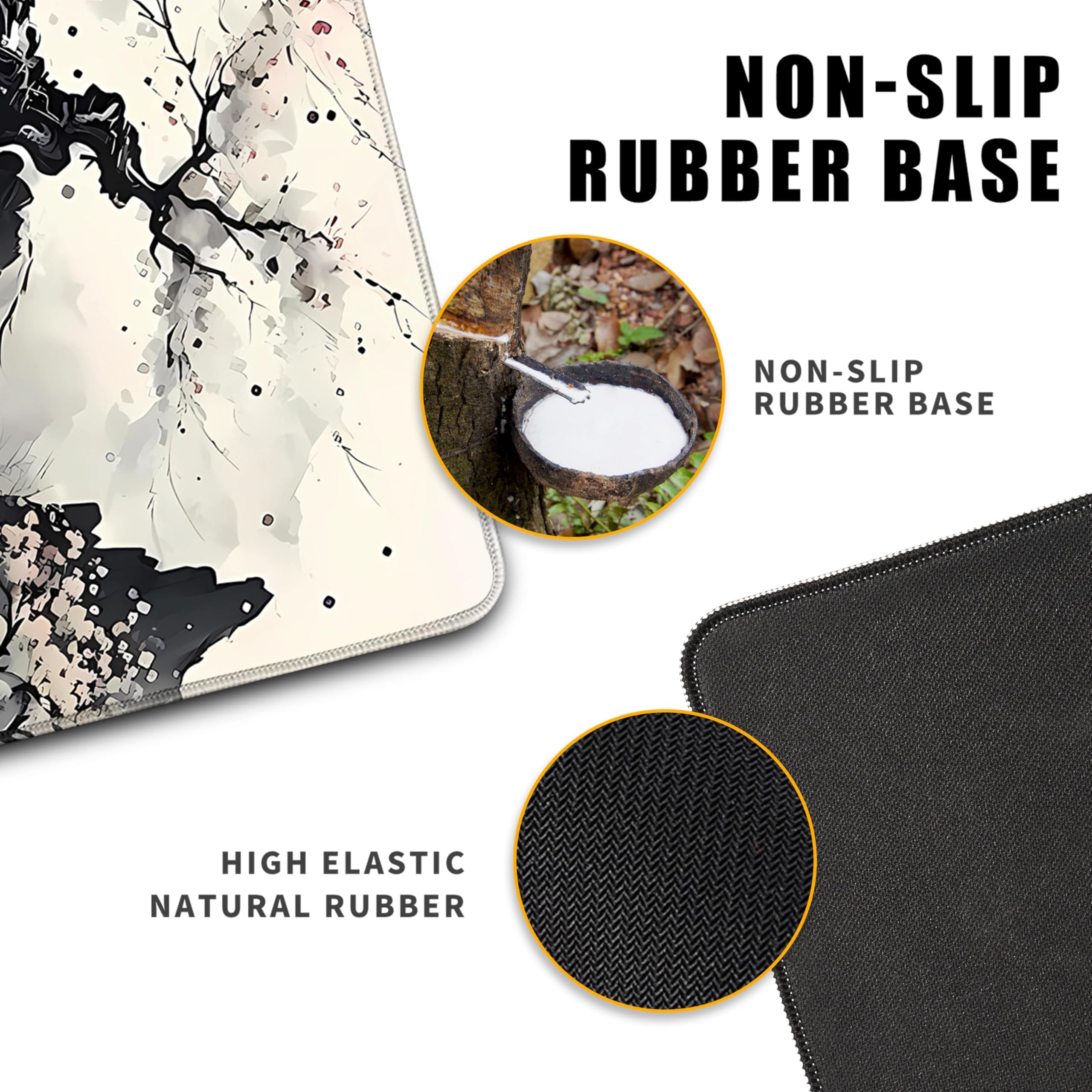 Japanese Cherry Blossom Extended XL Gaming Mouse Pad - 31.5