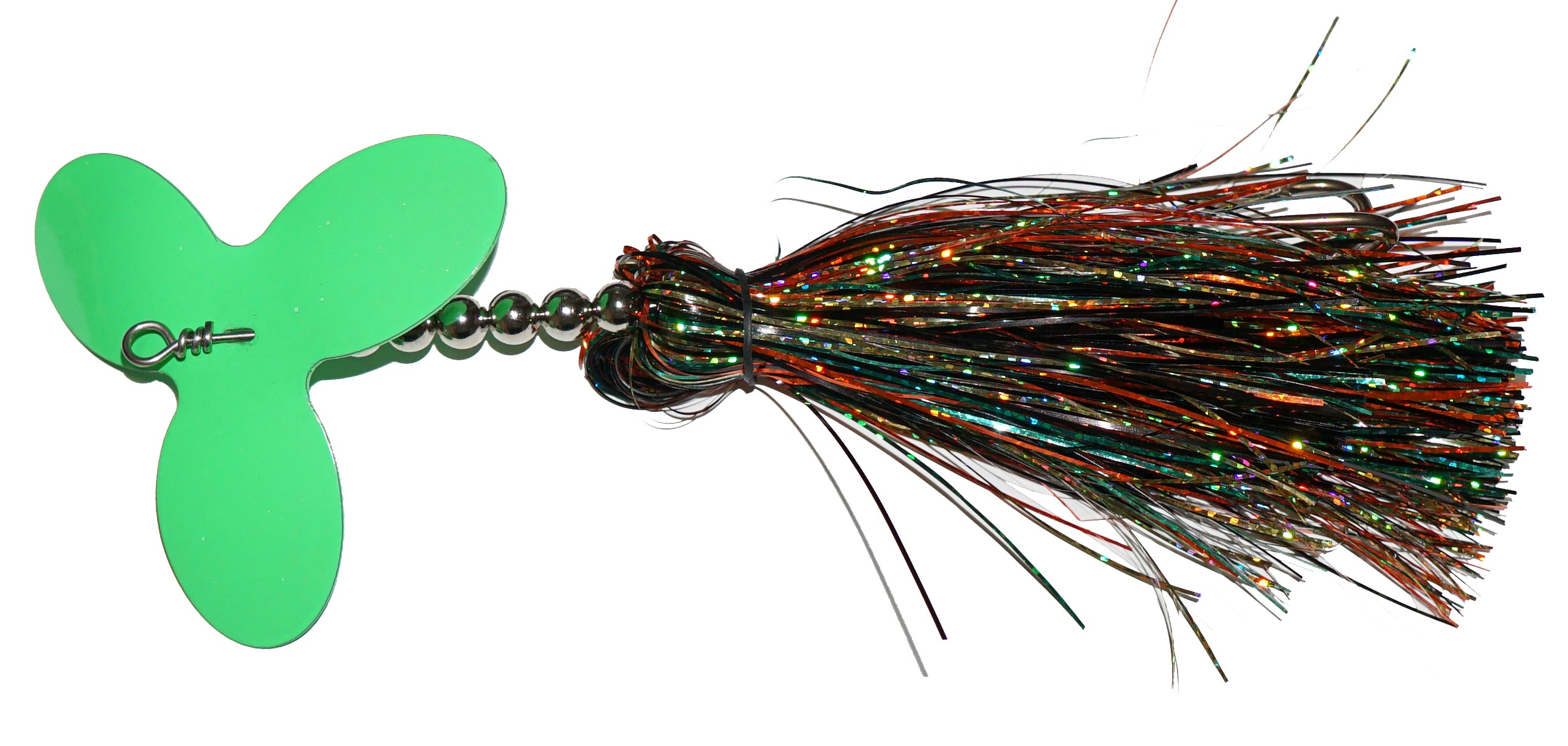 Bite Back Baits Regular Trilogy Bucktail Fishing Lure - Premium Saltwater & Freshwater Jig for Bass, Walleye, and Trout - Perfect for Kayak Fishing and Shore Casting