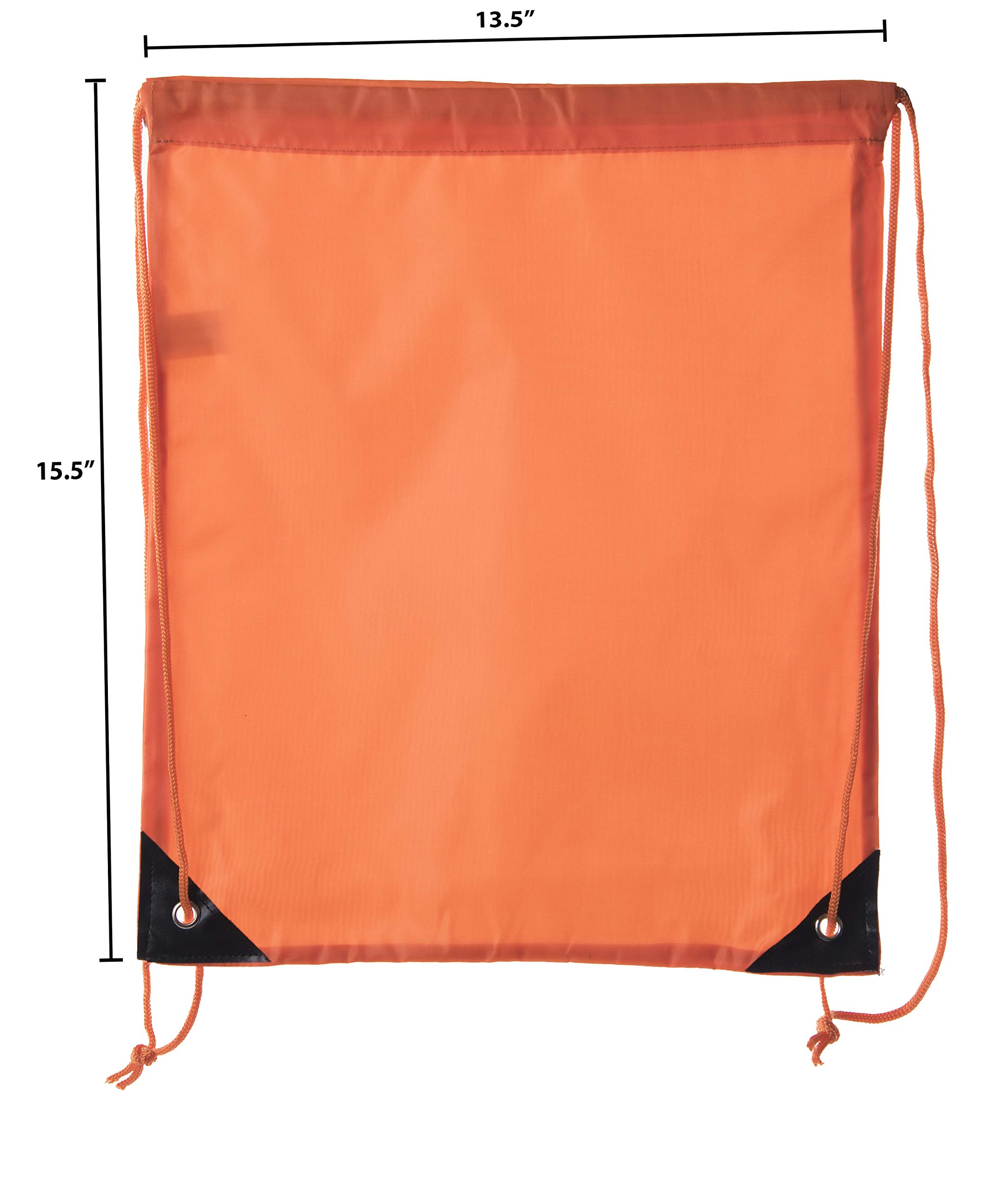**Mato & Hash Bulk Drawstring Backpacks - 15 Colors | 1PK to 100PK | Durable Cinch Sacks for School, Gym, Travel & Storage | Lightweight & Reusable Pull String Bags**