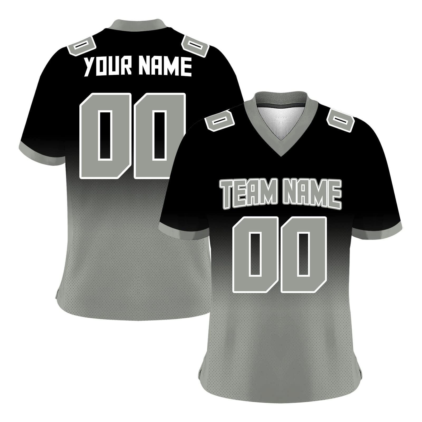 Custom Personalized Football Jersey - Stitched/Printed Name & Number - Men Women Youth Fan Gift - Perfect for Games, Parties & Hip Hop Fashion