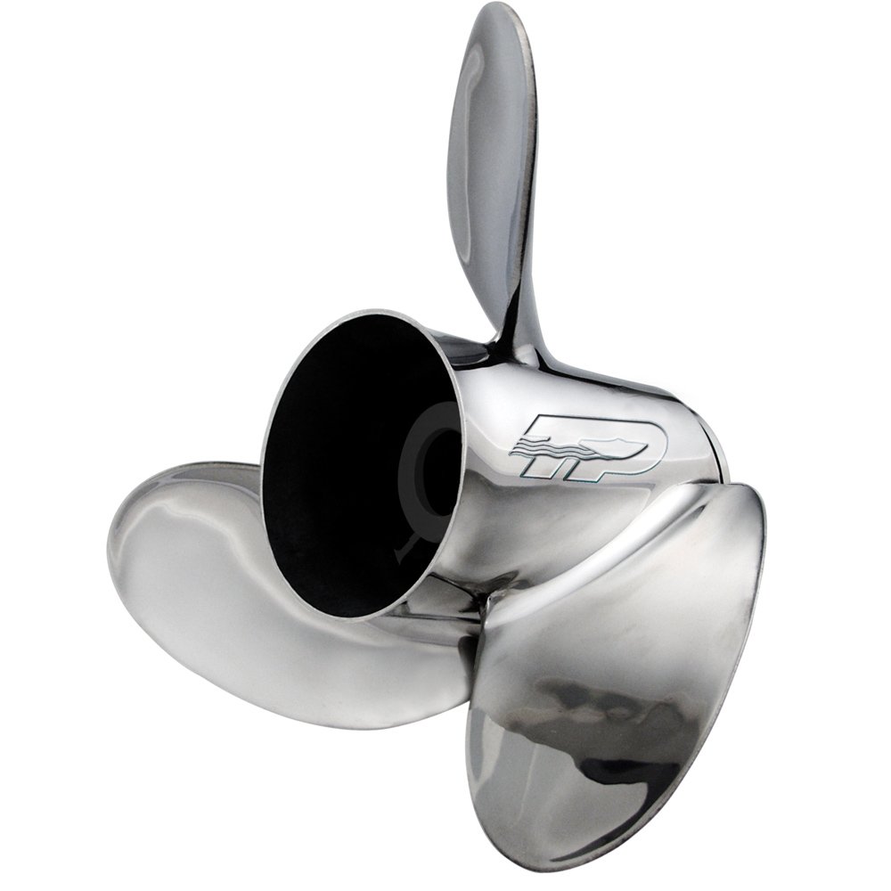 Turning Point Propeller 31501941 Express Left Stainless Steel 4-Blade Boat Propeller 14-1/4 x 19 - Perfect for Speedboats, Fishing Boats & Marine Applications