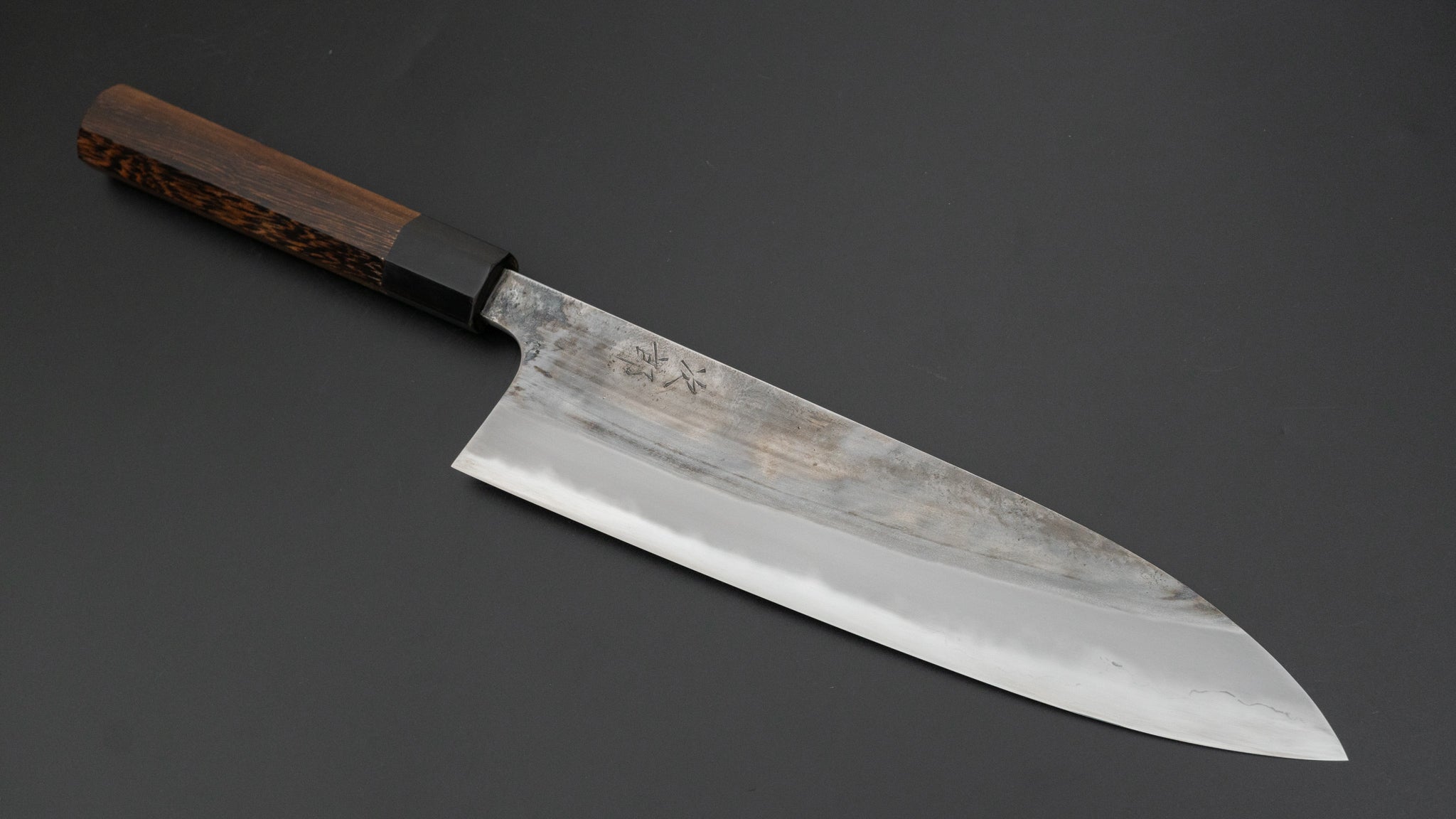 Premium Jiro Tsuchime Wa Gyuto 240mm Japanese Chef Knife with Taihei Tagayasan Handle - Perfect for Sushi, Meat Cutting & Professional Kitchen Use