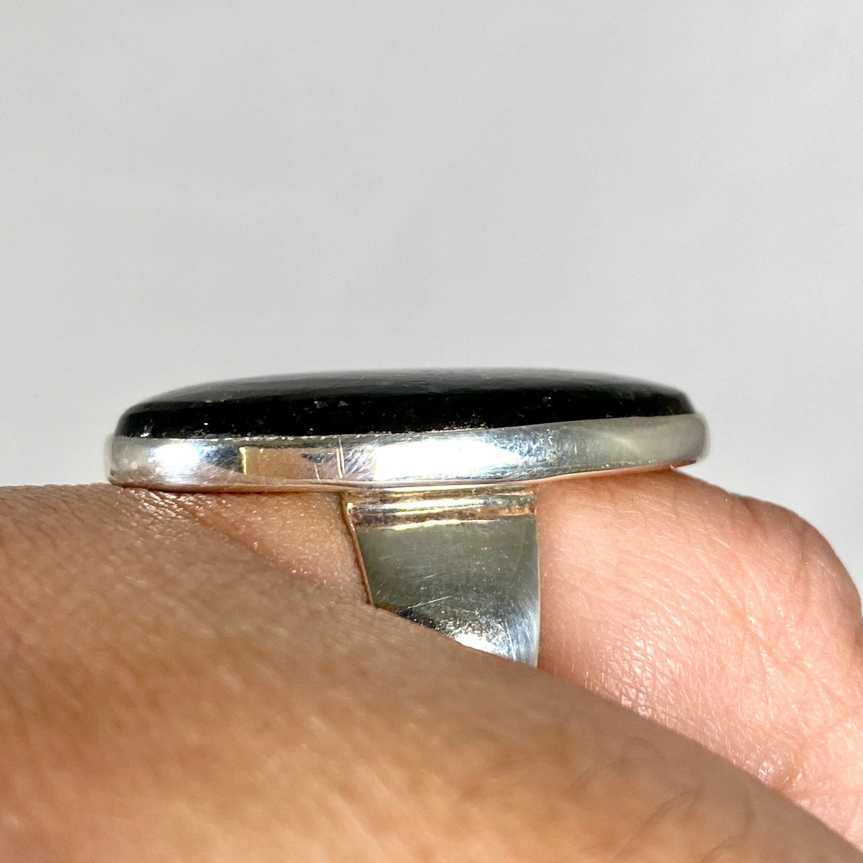 Coppernite Oval Ring Size 11 - Elegant & Durable 925 Sterling Silver Jewelry for Women | Perfect for Weddings, Anniversaries & Special Occasions