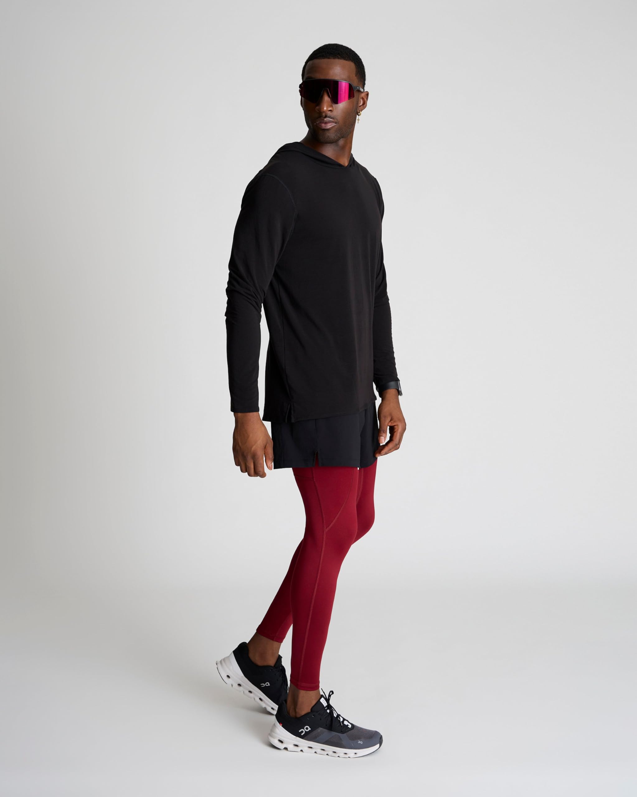 WOLACO Fulton Men's Compression Pants - Athletic Baselayer Running Tights for Workout & Training | Moisture-Wicking & Breathable Performance Leggings for Gym, Jogging & Cold Weather Activities