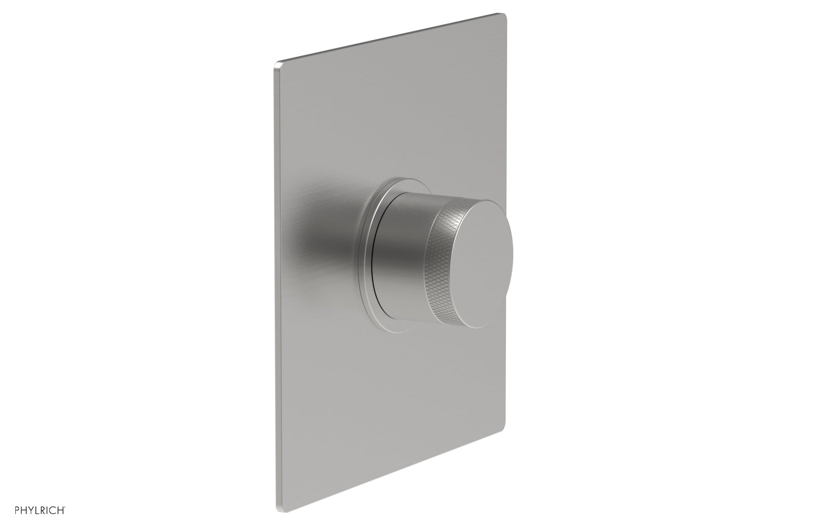 BASIC II Pressure Balance Square Shower Plate with Knurled Handle Trim 4 184 - Perfect for Modern Bathroom Renovations & Spa-Like Shower Experience