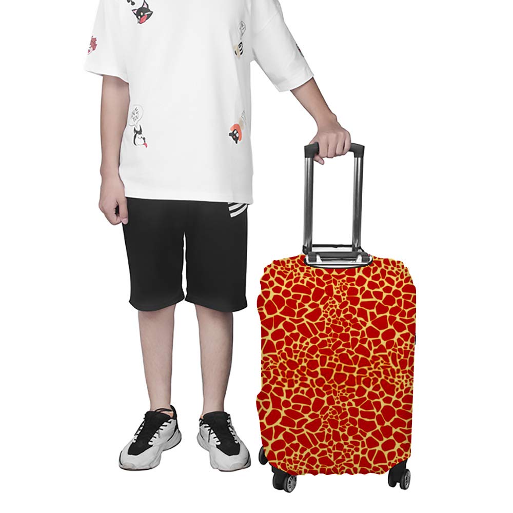 Durable Washable Polyester Luggage Cover for 18-32 Inch Suitcases | Anti-Scratch Travel Suitcase Protector | Perfect for Airplane, Train & Business Trips
