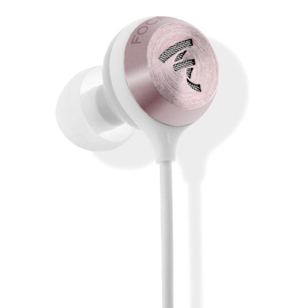 Focal Sphear In-Ear Headphones - Rose Gold (Discontinued) | High-Quality Sound for Commuting, Workouts & Travel