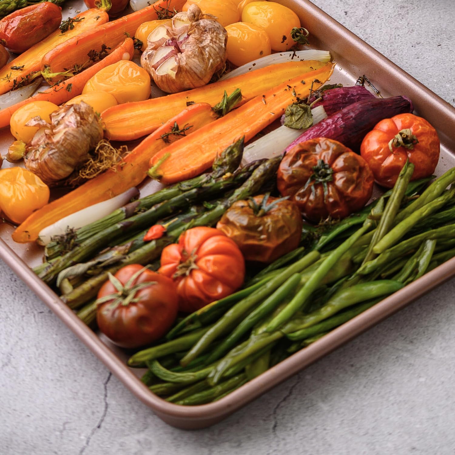 Premium PFOA-Free Nonstick Baking Pans Set - 4-Piece Bundle (2 Half Sheet Pans 13x18