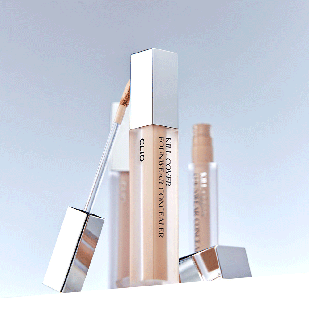 CLIO Kill Cover Foundation Concealer 6g - 4 Shades for Flawless Skin | Perfect for Daily Makeup & Blemish Coverage