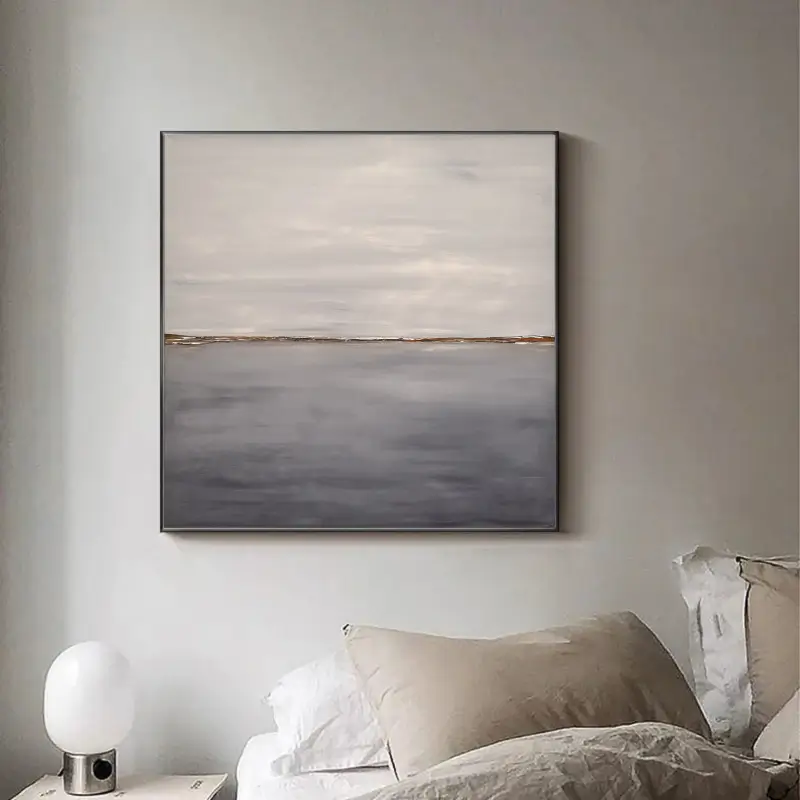 Abstract Painting #AB 012 - Modern Wall Art for Living Room, Bedroom & Office Decor | Large Canvas Artwork | Handmade Contemporary Art