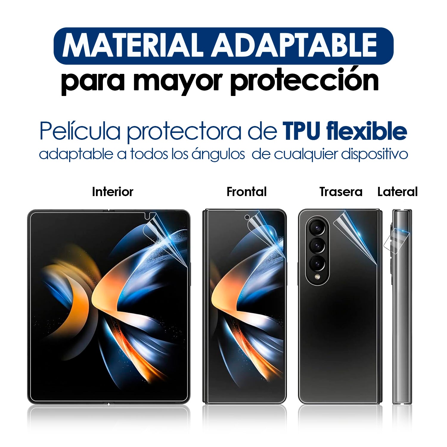 50 Pack Hydrogel Screen Protector Sheets 300x200mm - Universal for Smartphones, Tablets, Laptops - Anti-Scratch, Bubble-Free Application - Perfect for Office, Travel & Everyday Device Protection