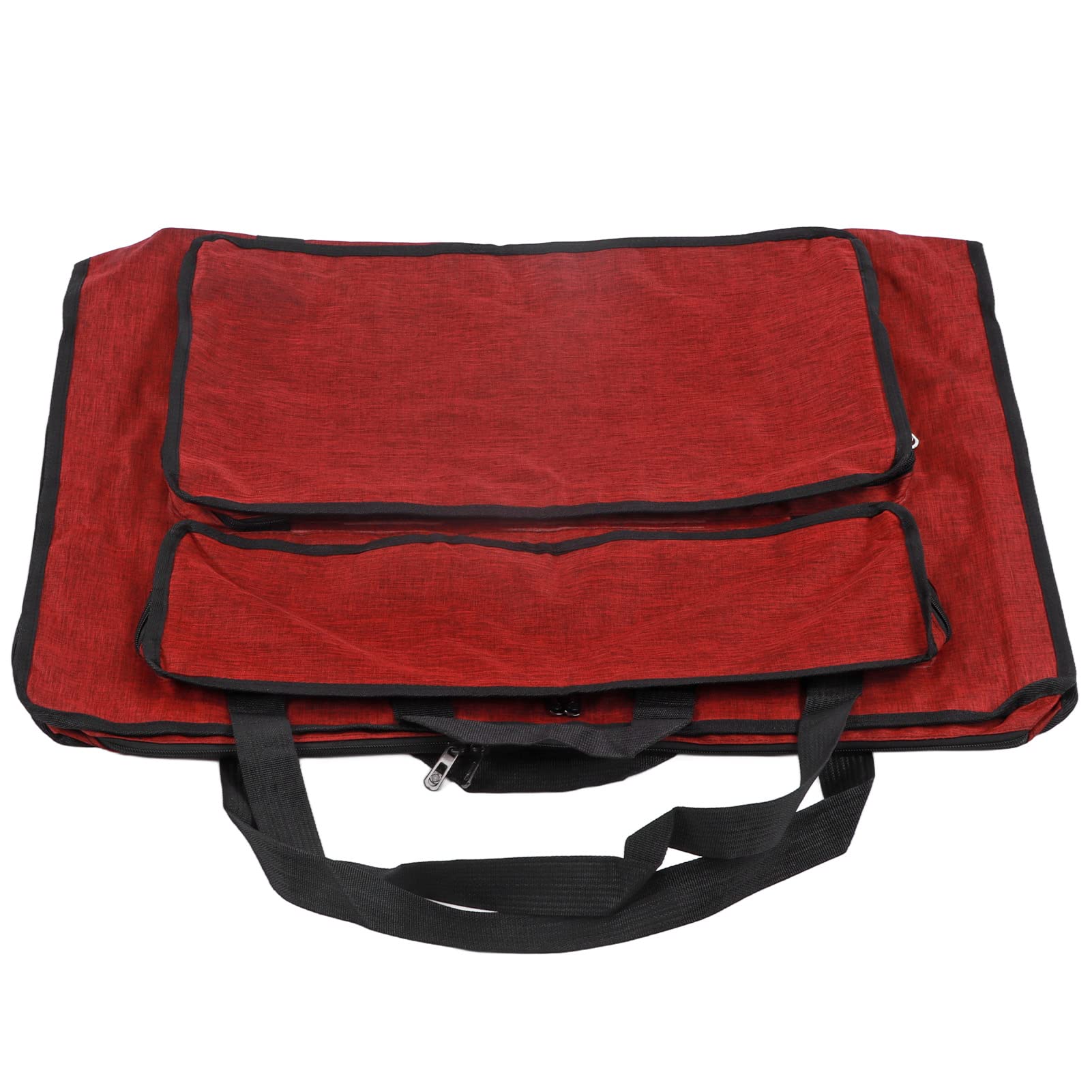 Waterproof Sketchpad Bag with Multiple Pockets - Durable Reinforced Drawing Board Carrier for Artists | Perfect for Outdoor Sketching, Art Classes & Traveling with Art Supplies (Red)