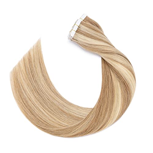 Golden Brown Highlighted Bleach Blonde