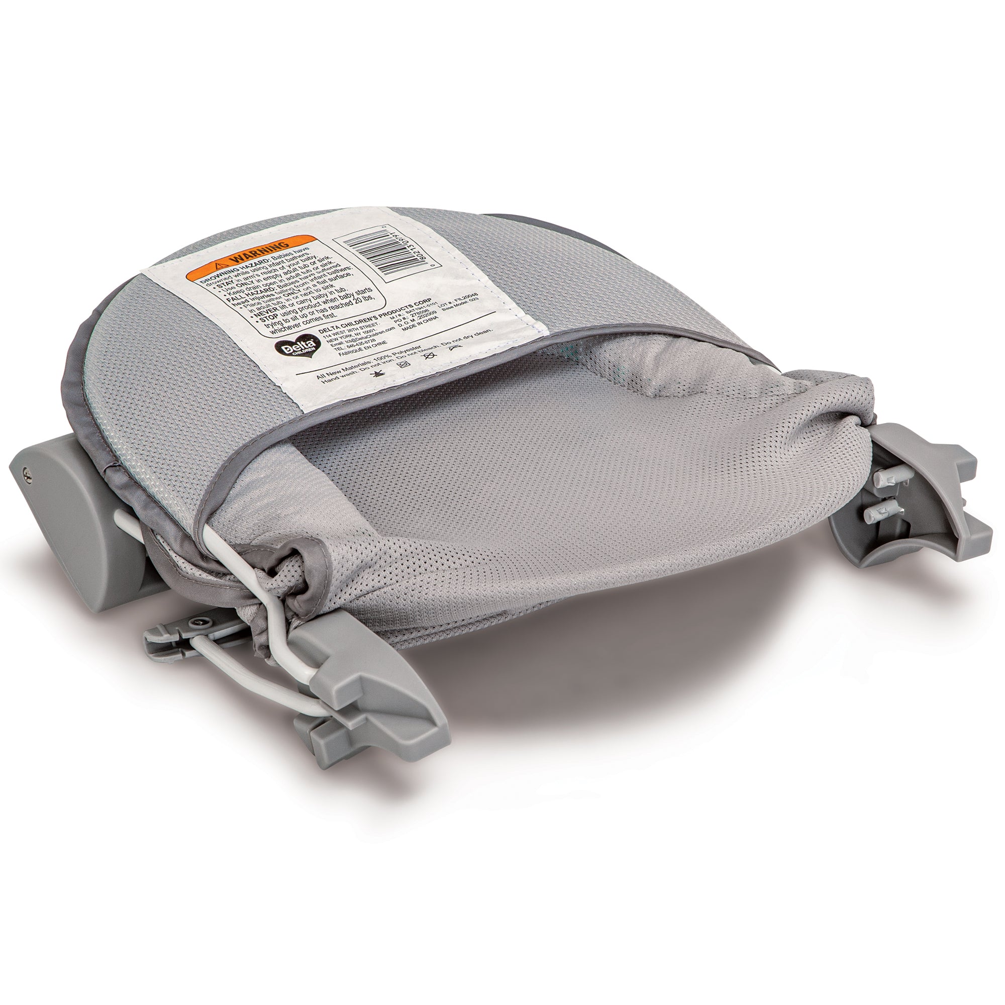 Baby Bath Tub with 2 Adjustable Reclining Positions - Safe Newborn & Infant Bathing for Home & Nursery Use